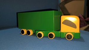 Wooden Toy Truck
