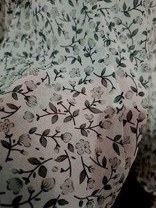 Off-white Georgette Dress 👗