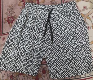 Black And White Shorts