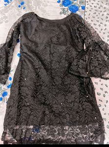 Designer Short Kurti With Sharara....