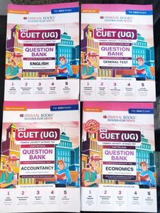 CUET (UG) Question Bank 2024 - Full Set