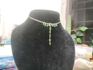 Emerald Green Beaded Necklace