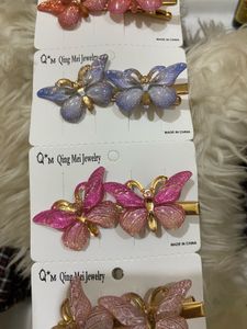 6 Pieces Butterfly Hair Clips
