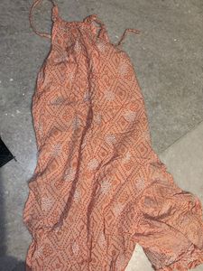 Pastel Halter Neck Kurti (needs Ironing)