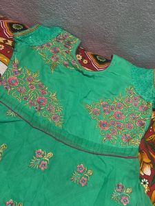 Green Beautiful Gown