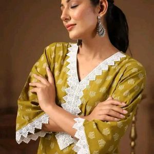 Olive Green Kurti