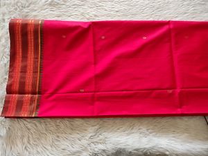 Women Red Silk Saree