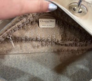 Authentic Christian Dior Cannage Top Handle Bag