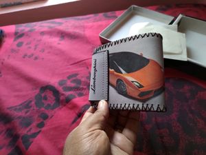 Lamborghini Design Mens Wallet