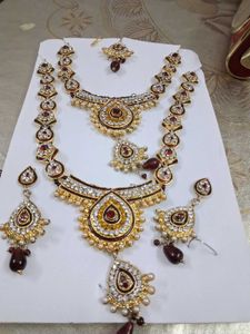 Artificial Rani Haar Necklace 2 Pieces Set
