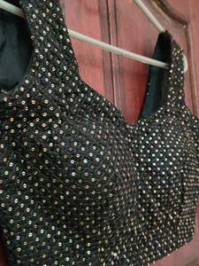 Black Designer Blouse