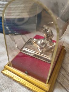 Vintage Silver Baby Krishna Statue