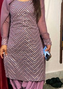 Party Wear Salwar Suit Patiyala Look&#39;s