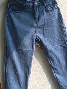 Blue Baggy Jeans