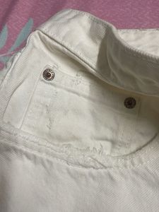 Zara Man Original Shorts White