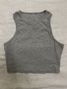 Basic Grey Tank Top