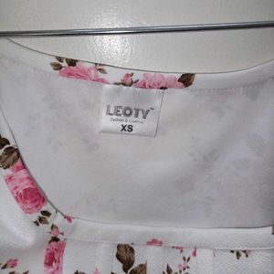 Floral Print Corset Top