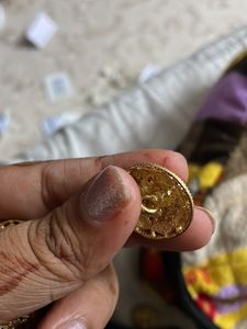 Embroidery And Stone Finish Hook/button