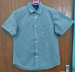 Checked Short Sleeve Shirt