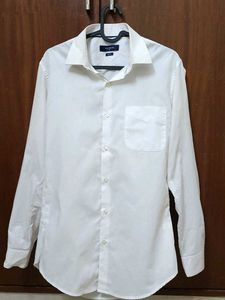 Plain White Formal Shirt