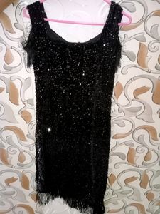 Sparkling Black Party Dress