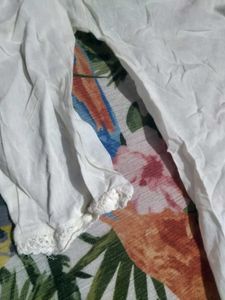 Elegant White Button-Down Top