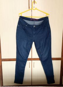 Bare Denim Navy Blue Jeans For Women