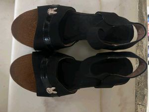Black Clog Sandals