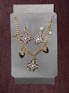 Clover &amp; Heart Jewelry Set🍀💕✨