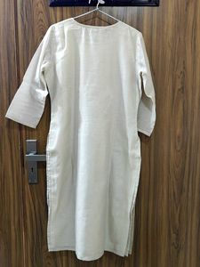 Beige Colour Women Kurta-House of Pataudi