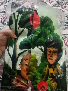 Rain Coat In Motu Patlu Print For 4 To 5 Year Kid