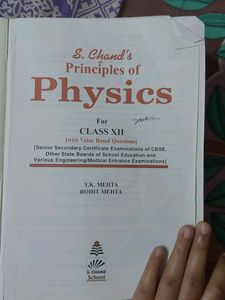 PS.chand Principles Of Physics Class 12