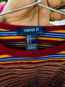 Striped Forever 21 Top