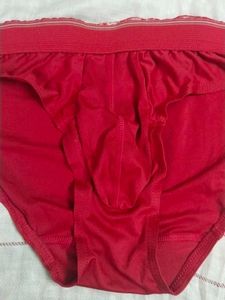 M Size Red Life Brief