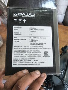 Bajaj Herculo Dry Iron