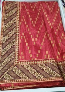Saree With Blouse ♥️