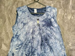 White Bluish Dress