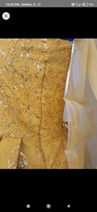 Peplum top and sharara With Duppata