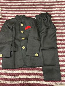 Boy's Formal Black Suit