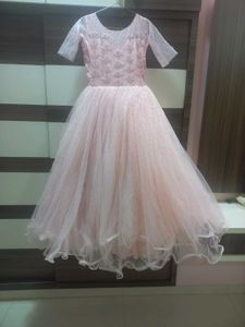 Bridal Pink Party Gown