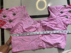 Cotton Pink Blouse