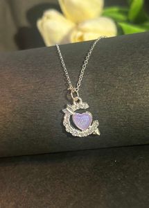 Heart &amp; Arrow Pendant Necklace