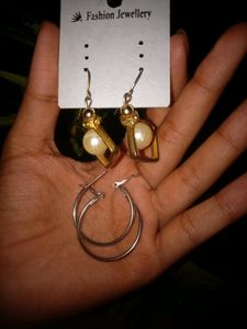 Beautiful Earrings (Pack Of 4) For Womens