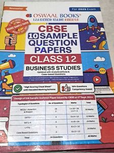 12th Class CBSE Solve Paper