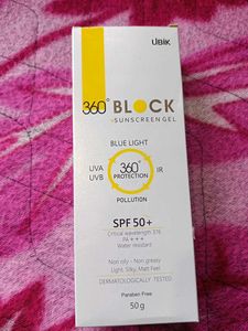 Ubik 360° Block Sunscreen Gel SPF 50+