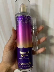 Bbw Sunset Glow Bodymist 10ml Sample