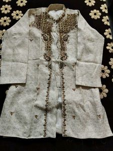 Elegant Embroidered Sherwani