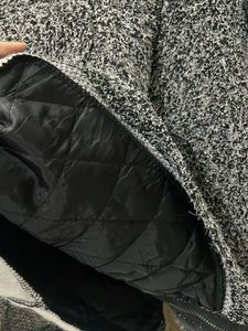 Textured Peplum Cardigan