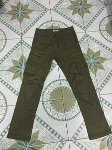 Olive Green Cargo Pants