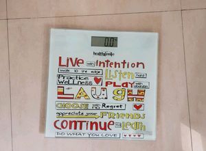 Trendy Glass Weighing Scale